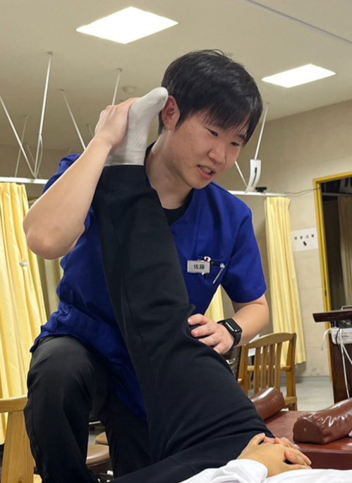 佐藤亮介先生　　2021年柔整科卒　　やつか整形外科内科勤務（埼玉県草加市）