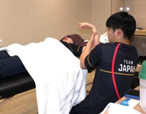 東京呉竹医療専門学校_鍼灸マッサージ科_卒業生_荒井誠先生_冬季北京オリンピック帯同